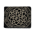 Scandinavian Viking Symbol Print Bifold Wallet