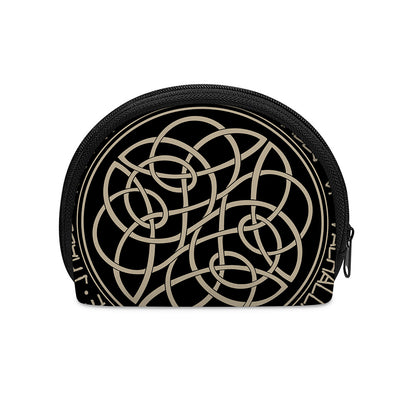 Scandinavian Viking Symbol Print Coin Purse