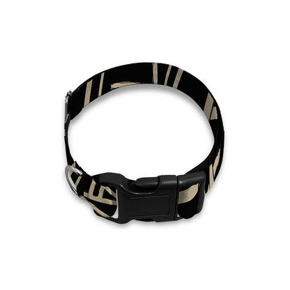 Scandinavian Viking Symbol Print Dog Collar