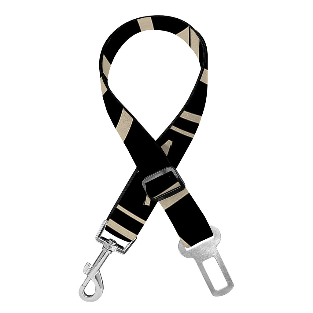 Scandinavian Viking Symbol Print Dog Seat Belt