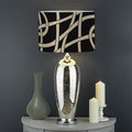 Scandinavian Viking Symbol Print Drum Lamp Shade