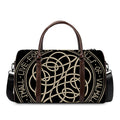Scandinavian Viking Symbol Print Duffel Bag