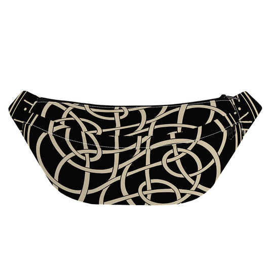 Scandinavian Viking Symbol Print Fanny Pack