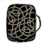 Scandinavian Viking Symbol Print Front Pocket Bible Bag