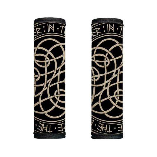 Scandinavian Viking Symbol Print Handle Covers