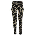 Scandinavian Viking Symbol Print High-Waisted Pocket Leggings