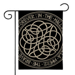 Scandinavian Viking Symbol Print House Flag