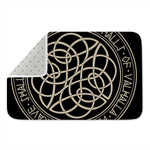 Scandinavian Viking Symbol Print Indoor Door Mat