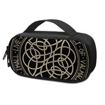 Scandinavian Viking Symbol Print Insulin Cooler Travel Case