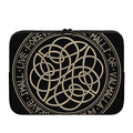 Scandinavian Viking Symbol Print Laptop Sleeve