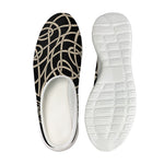 Scandinavian Viking Symbol Print Mesh Casual Shoes