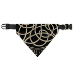 Scandinavian Viking Symbol Print Over The Collar Dog Bandana