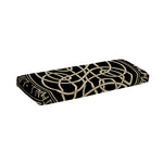 Scandinavian Viking Symbol Print Piano Keyboard Cover