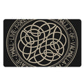 Scandinavian Viking Symbol Print Polyester Doormat