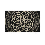 Scandinavian Viking Symbol Print Polyester Flag