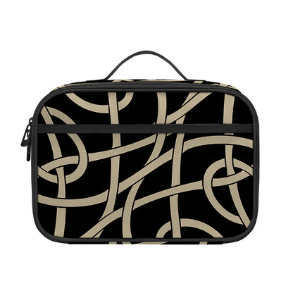 Scandinavian Viking Symbol Print Portable Lunch Bag
