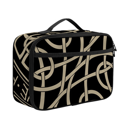 Scandinavian Viking Symbol Print Portable Lunch Bag