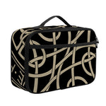 Scandinavian Viking Symbol Print Portable Lunch Bag