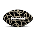 Scandinavian Viking Symbol Print Rugby Ball
