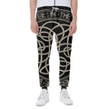 Scandinavian Viking Symbol Print Joggers