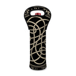 Scandinavian Viking Symbol Print Single Neoprene Wine Tote