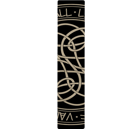 Scandinavian Viking Symbol Print Table Runner