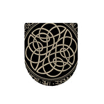 Scandinavian Viking Symbol Print Toilet Lid Cover