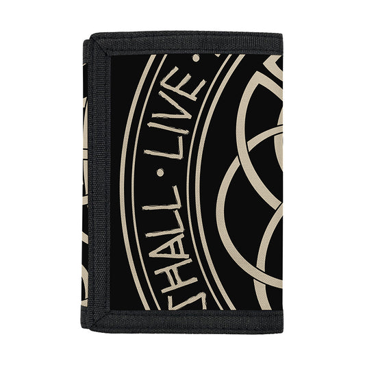 Scandinavian Viking Symbol Print Trifold Wallet