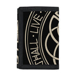 Scandinavian Viking Symbol Print Trifold Wallet