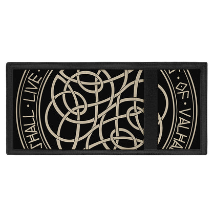 Scandinavian Viking Symbol Print Trifold Wallet