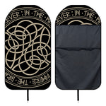 Scandinavian Viking Symbol Print Waterproof Car Seat Cover