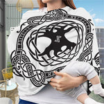 Scandinavian Yggdrasil Print Baby Seat Cover