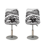Scandinavian Yggdrasil Print Bar Stool Covers