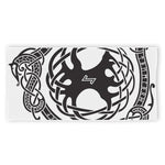 Scandinavian Yggdrasil Print Beach Towel