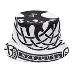 Scandinavian Yggdrasil Print Bucket Hat