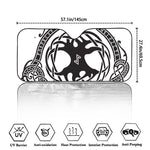 Scandinavian Yggdrasil Print Car Windshield Sun Shade
