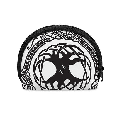 Scandinavian Yggdrasil Print Coin Purse