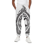 Scandinavian Yggdrasil Print Cotton Pants