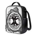Scandinavian Yggdrasil Print Crossbody Lunch Bag
