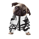 Scandinavian Yggdrasil Print Dog Zip Up Jacket