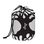 Scandinavian Yggdrasil Print Drawstring Makeup Bag