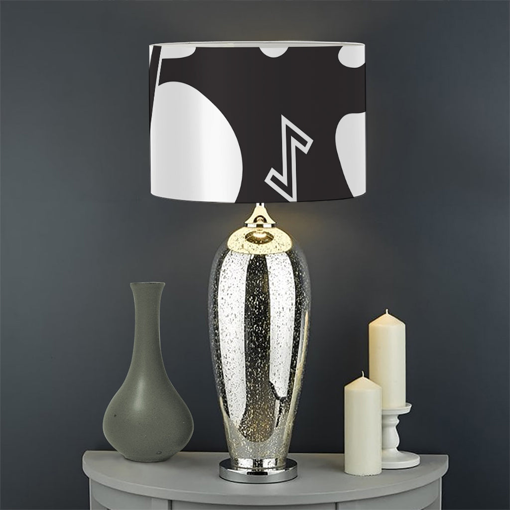 Scandinavian Yggdrasil Print Drum Lamp Shade