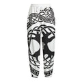 Scandinavian Yggdrasil Print Fleece Lined Knit Pants
