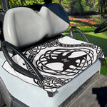 Scandinavian Yggdrasil Print Golf Cart Seat Cover