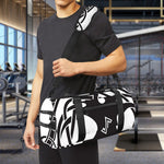 Scandinavian Yggdrasil Print Gym Bag
