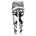 Scandinavian Yggdrasil Print High-Waisted Pocket Leggings