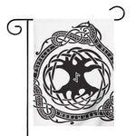 Scandinavian Yggdrasil Print House Flag
