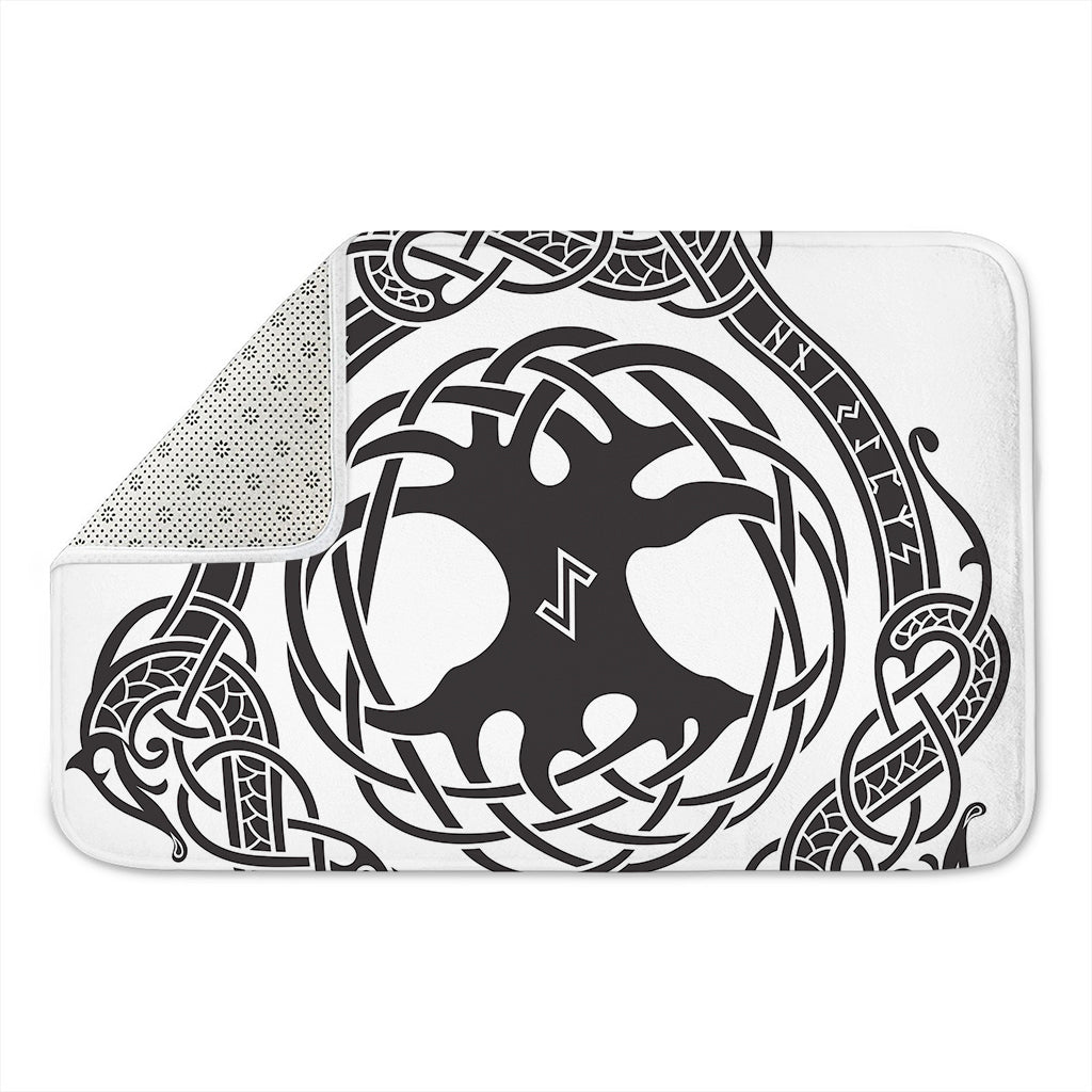 Scandinavian Yggdrasil Print Indoor Door Mat