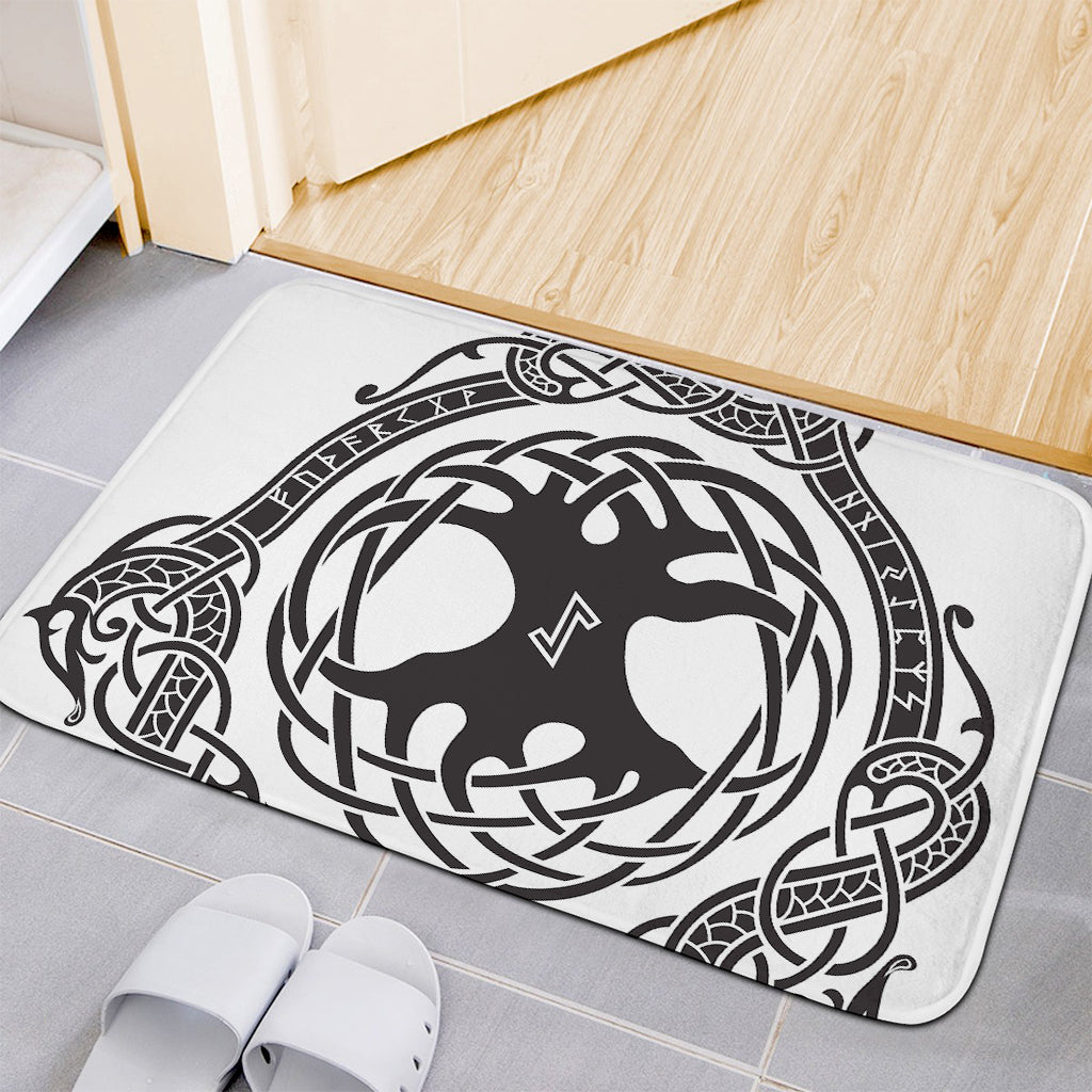 Scandinavian Yggdrasil Print Indoor Door Mat