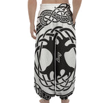 Scandinavian Yggdrasil Print Lantern Pants